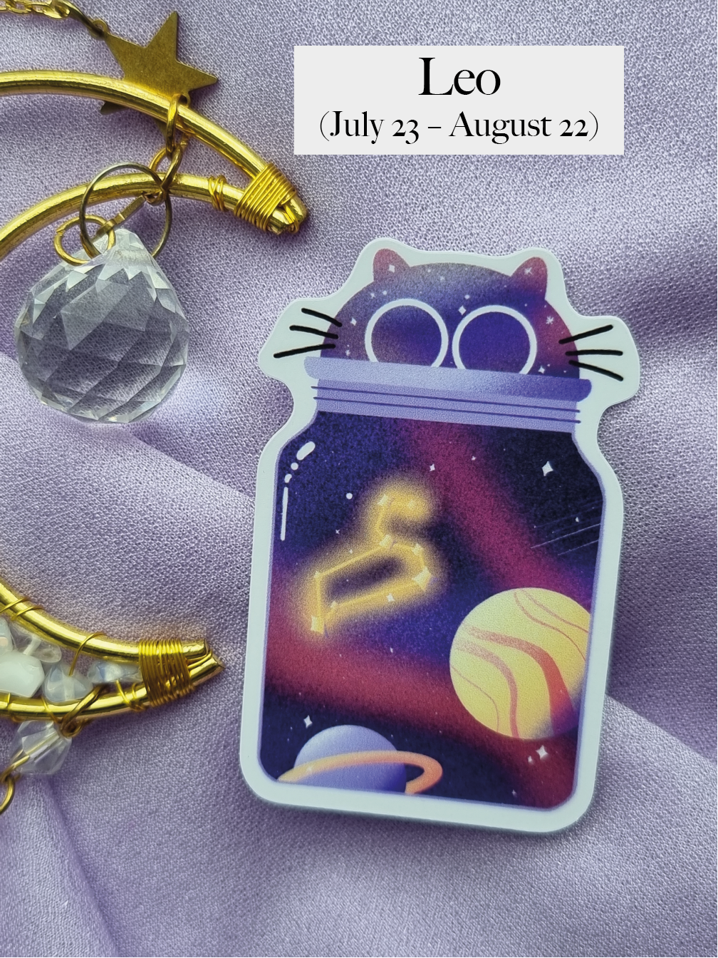 Galaxy Jar Cat Leo