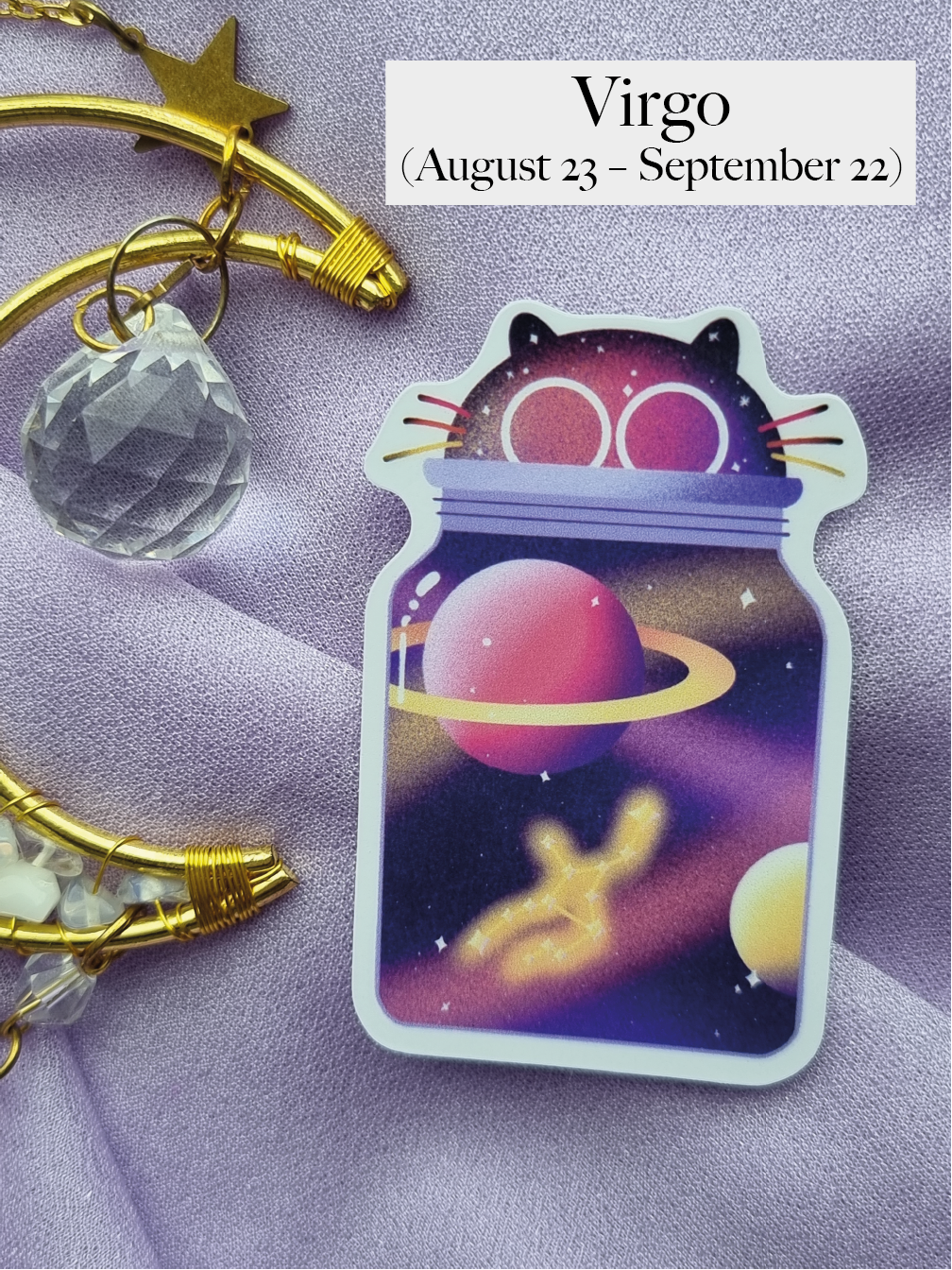 Galaxy Jar Cat Virgo