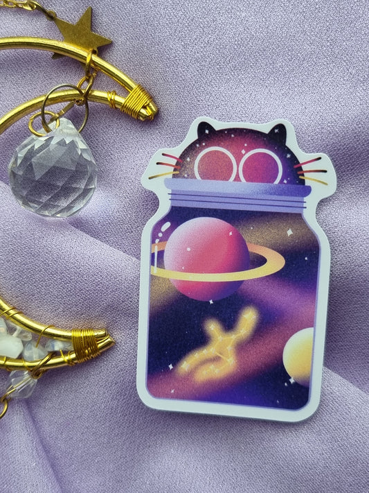 Galaxy Jar Cat Virgo