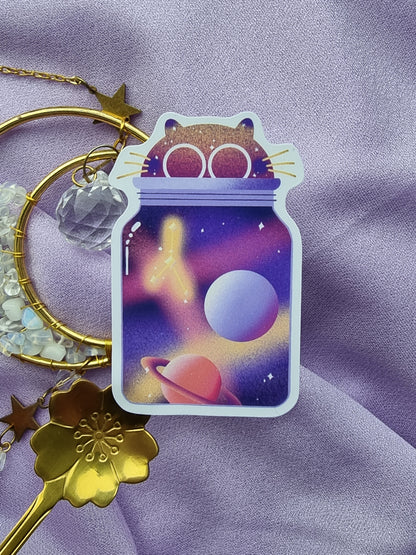 Galaxy Jar Cat Cancer