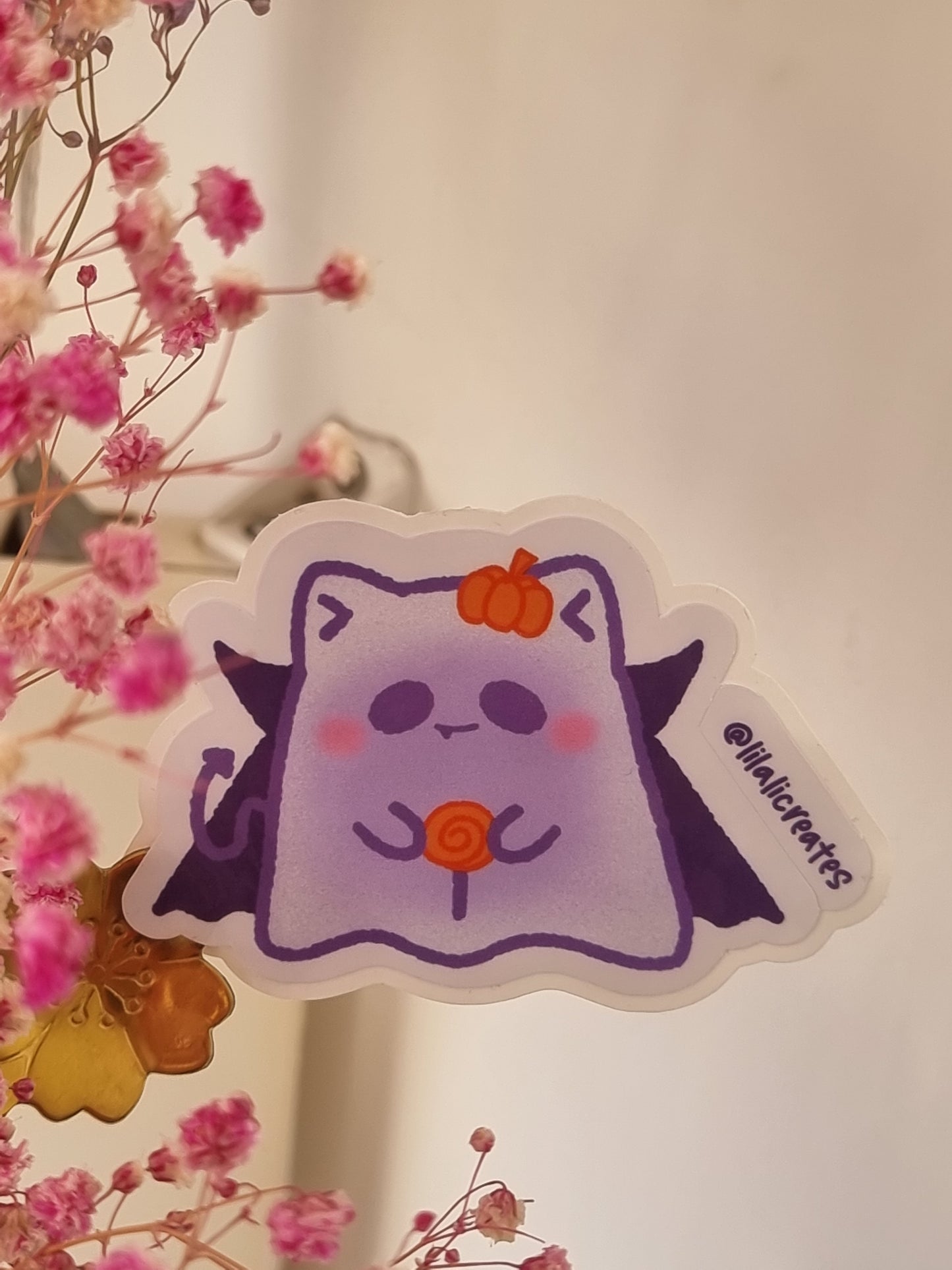 Vampie the Ghostcat | Happy Halloween!