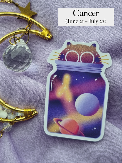 Galaxy Jar Cat Cancer